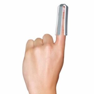 Finger Splint - All Sides | Provides Firm Support To The Finger (Silver)