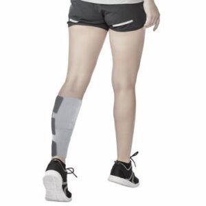Loop Elastic Calf Support | Provides Mild Compression To Relieve Calf Pain | Color - Grey (Single Piece)