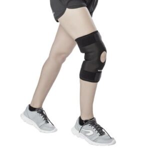 Functional Knee Wrap| Provides Support To The Knee & Reduces Knee Pain (Black)