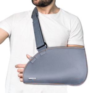 Arm Pouch Sling (Mild Support)| Provides Support To The Shoulder & Arm (Grey)