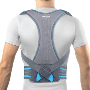 Posture Aid (Moderate Support) | Ideal Aid To Correct Posture & Relieves Pain (Grey)