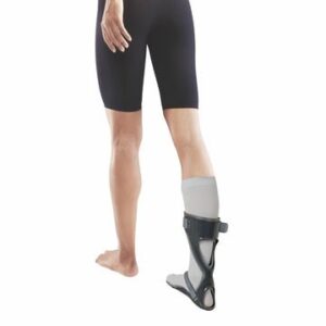 Ankle Foot Orthoses (AFO) | Maintains And Supports Foot To Prevent Foot Drop | With Socks (Grey)