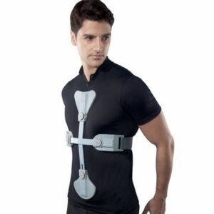 Ash Brace (Hyper - Extension Brace) | Provides Correct Alignment Of The Spine & Prevents Kyphosis (Grey)