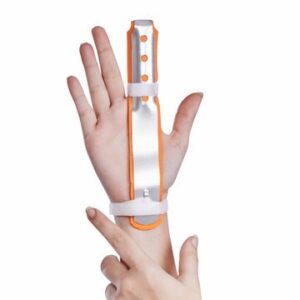 Finger Splint Long (Firm Support)|Helps To Support The Finger After Fracture| Injury & Post Surgery (Orange)