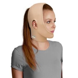 Compression Garment Face Open Hood