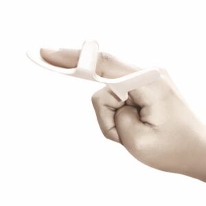 Finger Splint |Firm Finger Support For Metacarpal Fracture | Tendon Injury Of The Finger & Post Surgery (White)