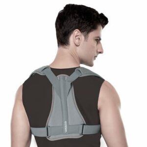 Clavicle Brace With Shoulder Sleeve | Provides Support To The Clavicle & Promote Healing (Grey)