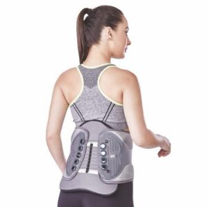 Flexi Lacepull LS Belt With Moulding |Provides Support To The Lower Back & Stabilize The Sacroiliac Joint (Grey)