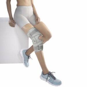 OA Knee Brace - Open Type (Left/Right) | Offloads The Pressure On The Knee (Grey)