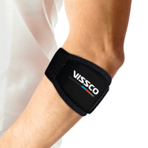 Tennis Elbow Support (Mild Support)| Provides An Ideal Compression To The Strained Muscles Of The Elbow (Grey)