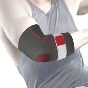Elbow Support With Strap (Mild Support) | Provides Ideal Compression To The Strained Muscles Of The Elbow (Multicolor)
