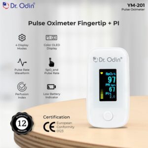 Pulse Oximeter YM-201 White