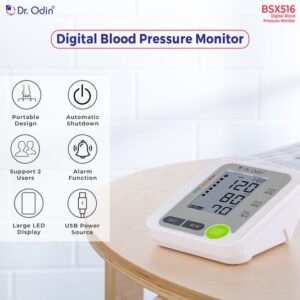 Blood Pressure Monitor BSX516 White