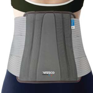 Lumbo Sacral Belt | Supports The Lumbar Spine | Corrects Posture & Relieves Back Pain (Grey)
