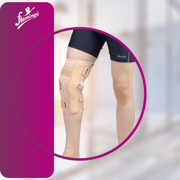 Gel Bi-Axle Hinged Knee Brace